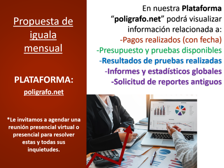 ESQUEMA DE IGUALA MENSUAL – Poligrafia Net